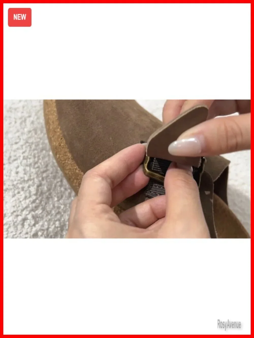 Genuine Suede Leather Platform Clogs Slip-On Mules Women Everyday